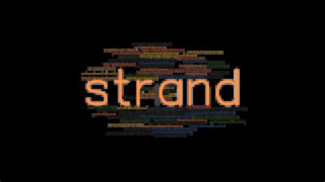 strand auf englisch|verb form of stranded.